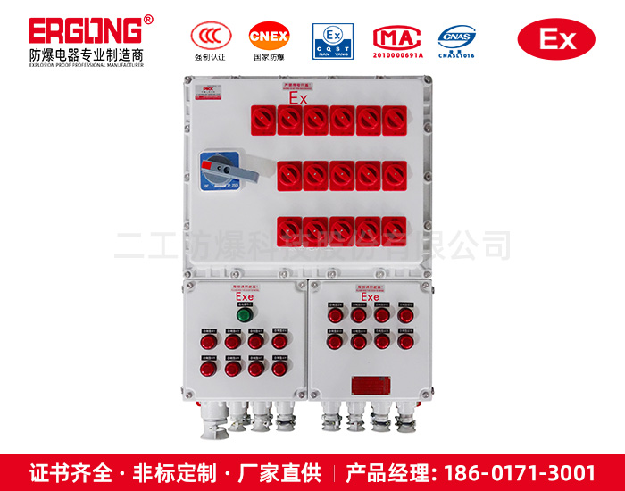 BXX防爆动力检修箱二工专业生产防爆启动控制配电箱