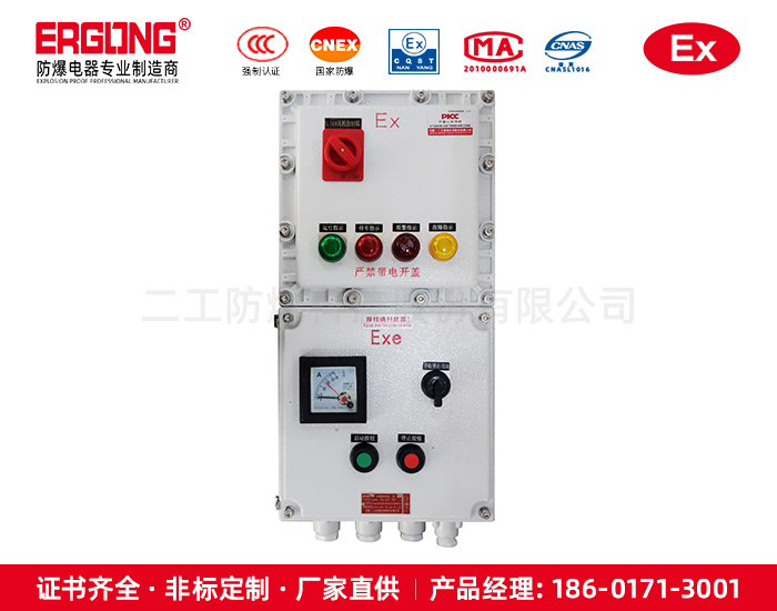 防爆配电箱化工制动化遥控防爆启动箱定制加工